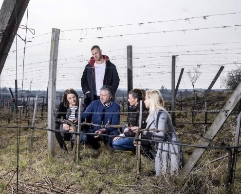 Kamptal Akademie: Unterricht im Weingarten